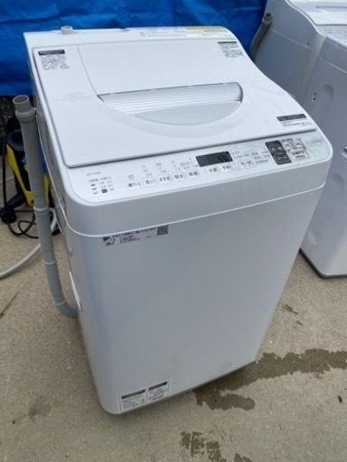 お薦め品‼️分解洗浄済み‼️シャープ洗濯乾燥機5.5/3.5kg 2020年②