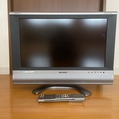 ジャンク品　シャープアクオス液晶テレビ