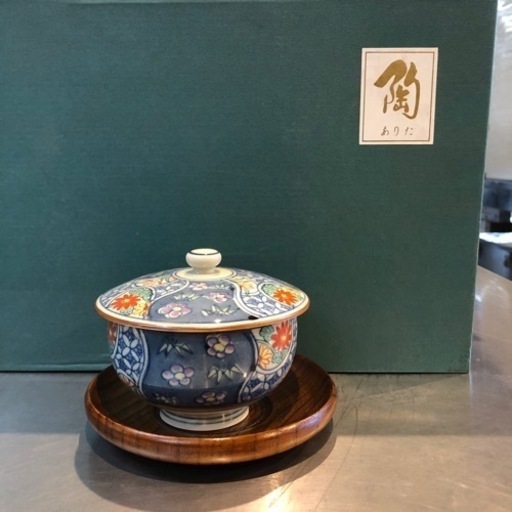 【引取り限定】中古　三峰　有田焼　湯呑み5個セット　茶器