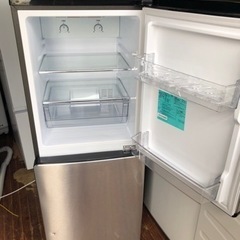 北九州市内配送無料　保証付き　2023年　冷蔵庫 URBAN CAFE SERIES（アーバンカフェシリーズ） ステンレスブラック JR-XP2NF148F-XK [幅50.2cm /148L /2ドア /右開きタイプ /2018年] [冷凍室 54L]