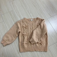 女の子冬服2枚anyFAMニット100cm