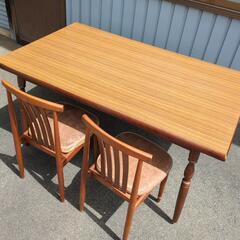 【決定】食卓テーブル・椅子二脚