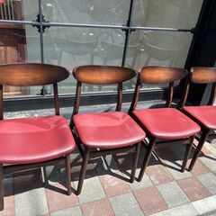 【飲食店用】椅子×7使用期間約1年半 H79ｃｍ×Ｗ40ｃｍ オ...