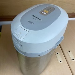 【値下げしました！】パナソニック 家庭用生ごみ処理機 温風乾燥式 6L シルバー MS-N53-S No2562