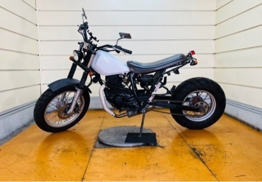 6883km TW200 ヤマハ DG07J 中型☆ 始動動画あり