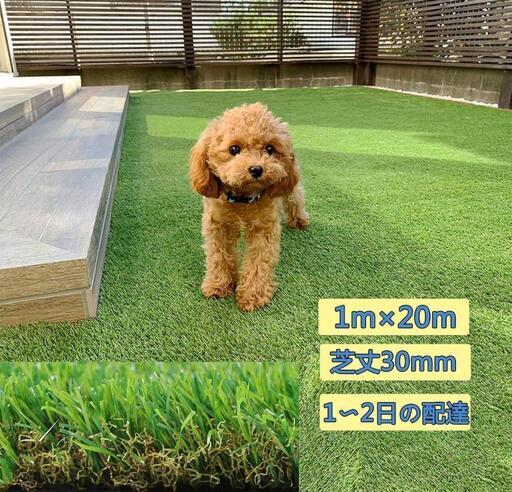 現在お取引中【新品】人工芝1ｍ×20m
