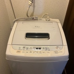 TOSHIBA洗濯機　家電 生活家電 洗濯機