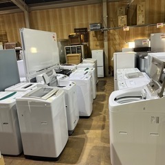 テンポタウン　洗濯機大量展示中です❗️(^^)