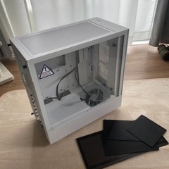 PCケース　NZXT H5 ホワイト　美品　