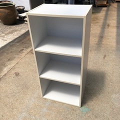カラーボックス‼️収納棚 3段ボックス 白 ホワイト