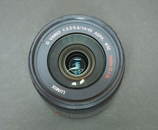 M4/3 LUMIX G VARIO 14-45mm F3.5-5.6 ASPH MEGA O.I.S. レンズのみ 中古品