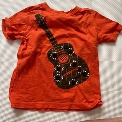 ジンボリー　ギター　1歳半から2歳tシャツ