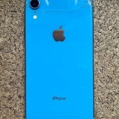 【ネット決済・配送可】iPhone XR Blue 64 GB ...