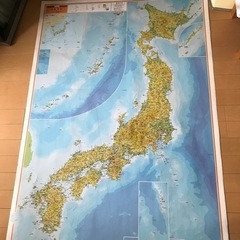 日本地図　子供の勉強部屋などに