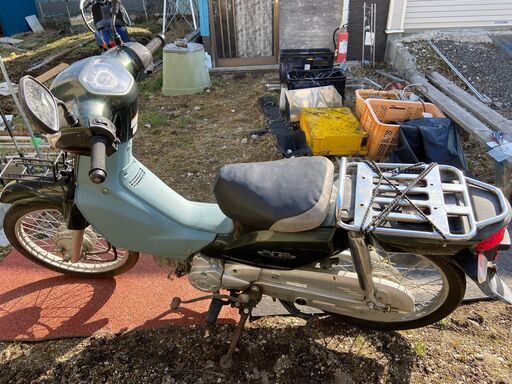スーパーカブAA04　4速　セル付　廃車届け済み　ホンダ　カブ50cc登録すればすぐ乗れる！