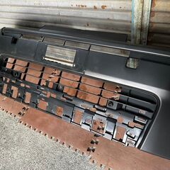 【新車外し】TOYOTA トヨタ ハイエース 純正 8型 フロントバンパー スーパーGL アースカラー