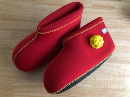 CLO'Z やわらか 湯たんぽ 足用 ショートタイプ 【Sサイズレッド