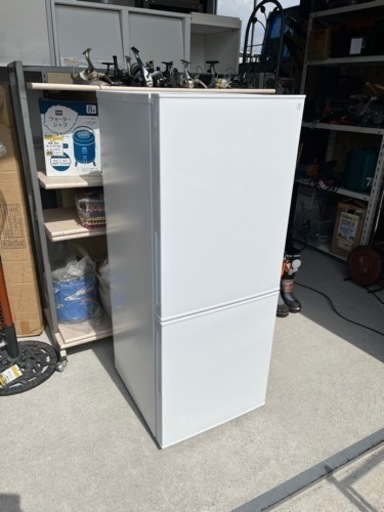 ニトリ 2023年製 140L 2ドア 冷凍冷蔵庫 NTR-140WH 冷凍:48L 冷蔵92L 取説付属 中古美品 ③