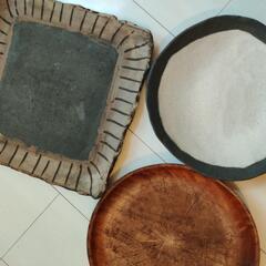 【取引中】大皿　3枚セット　陶器　アンティーク
