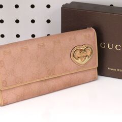 GUCCI GG ラブリーハート 長財布 245728 G-1676