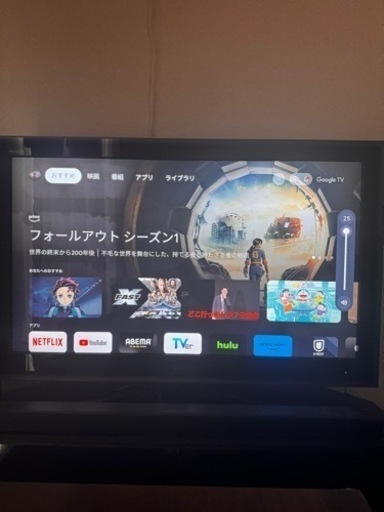 テレビ、スピーカー\n
