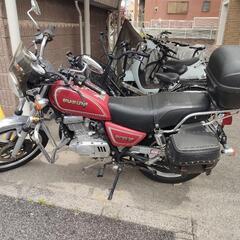 GN125h  距離40000バイク スズキ