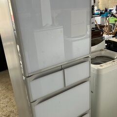 日立 ノンフロン冷凍冷蔵庫 5ドア 401L R-S40K（XW）