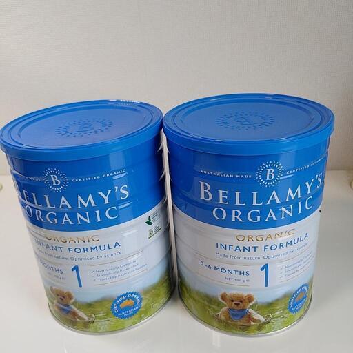 Bellamy's Organic ベラミーズ 粉ミルク ステップ1 0-6ヶ月 二缶セット