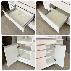 超美品‼️】定価317,520円♪ 高級 松田家具 157cm幅キッチンボード 