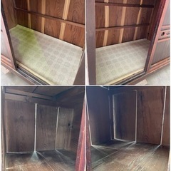 ☆値下げしました☆　階段箪笥　昭和レトロ　和箪笥　時代箪笥　古民家　破損多数あり　ジャンク品