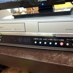 東芝 VTR一体型DVDレコーダ D-VR5 2007年製 簡易操作確認済 リモコン