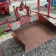 中古　トラクター用　アタッチメント　整地キャリア
