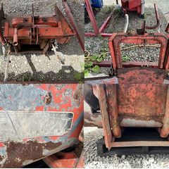 中古　トラクター用　アタッチメント　整地キャリア