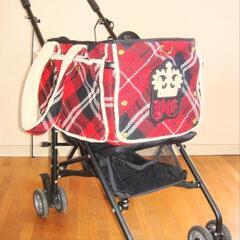 【再値下】マザーカート Mother Cart ミニバギー PARIERO パリエロ 難有 キャリーカート ペットカート ピンクゴールド キャリア