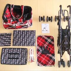 【再値下】マザーカート Mother Cart ミニバギー PARIERO パリエロ 難有 キャリーカート ペットカート ピンクゴールド キャリア