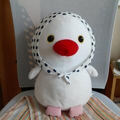 全長37㎝白文鳥ぬいぐるみ