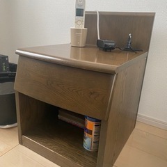【ネット決済】アンティーク家具　ナイトテーブル　カリモク