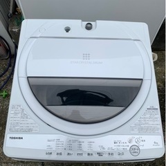 ☆洗濯機☆ 引き取り可能な方のみ TOSHIBA 2021年製 AW-6G9 6kg 中古