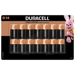 【ネット決済】DURACELL アルカリ単1乾電池14本