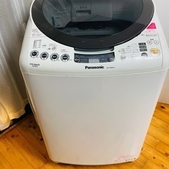 Panasonic ECONAVI 泡洗浄 縦型洗濯乾燥機（洗濯...