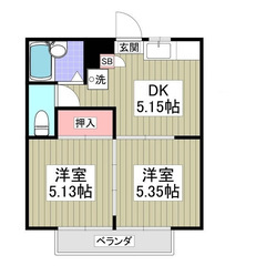 （（２ＤＫ）） 💖行田市💖フリーレント１ヶ月付き💖初期費用抑えら...