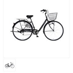 (お値下げ致しました)中古 ２６インチ軽快自転車 オートライト ６段変速付き (状態良好)