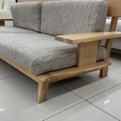 🎶NITORI/ニトリ　3Pソファ　3人掛け　アッシュ材 No.616
