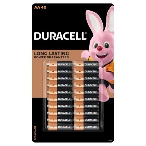 DURACELLアルカリ単3電池40本