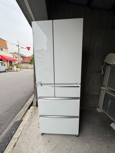 ★三菱／MITSUBISHI／6ドア冷蔵庫600L／2017年製（MR-WX60A）