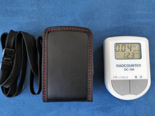 【新古品】1回のみ使用　ニッセイ　空間線量計 DC-100