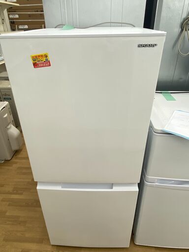 【ドリーム川西店御来店限定】 シャープ 冷蔵庫 SJ-D15JJ-W 152（58/94）L 23年製 動作確認／クリーニング済み 【2002211255601593】