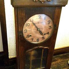 振り子時計　ボンボン時計　壁掛け時計　昭和日本レトロアンティーク　古物