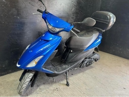 ★支払総額8.8万円★走行テスト済み！始動動画あり♪ スズキ アドレスV125S CF4MA リアボックス付き！小回り最強ワンツー！Sタイプ！通勤通学に♪