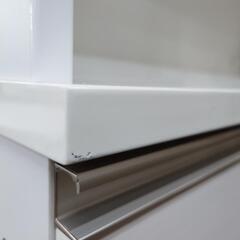 【ダイニングボード】ダイニングボード ニトリ キッチンボード レンジボード 食器棚 カップボード キッチン家具 ダイニング家具 ソフトクローズ:ホワイト